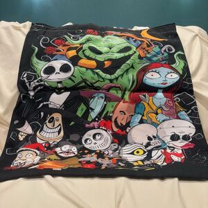 Nightmare Before Christmas Gang Sally & Jack Reusable Shopping Bag Tote NWT